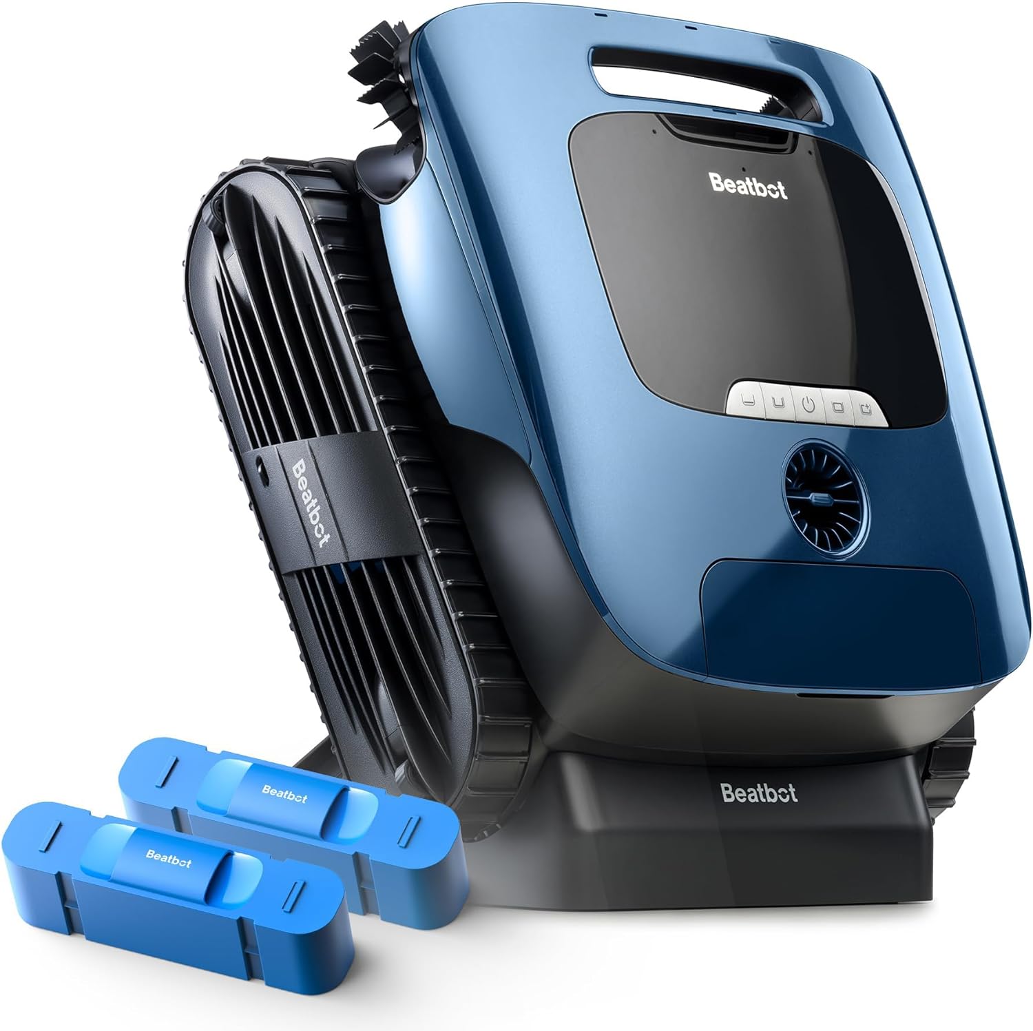 Beatbot AquaSense 2 Ultra Cordless Pool Vacuum Robot with Clarifying Agent Kit-Pool Mapping with AI Camera, 5-in-1 Cleaning, Water Surface Cleaning, Water Clarification, Smart Surface Parking