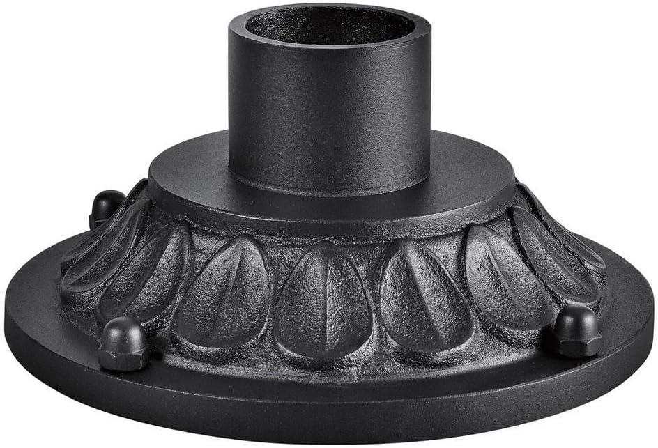Kichler 9540BKT Accessory Pier Mount 3-Inch, Textured Black