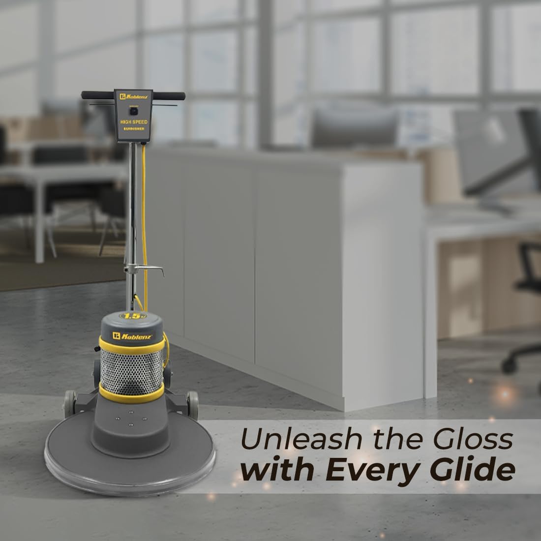 Koblenz B-1500-P High-Speed Floor Burnisher, Includes 20