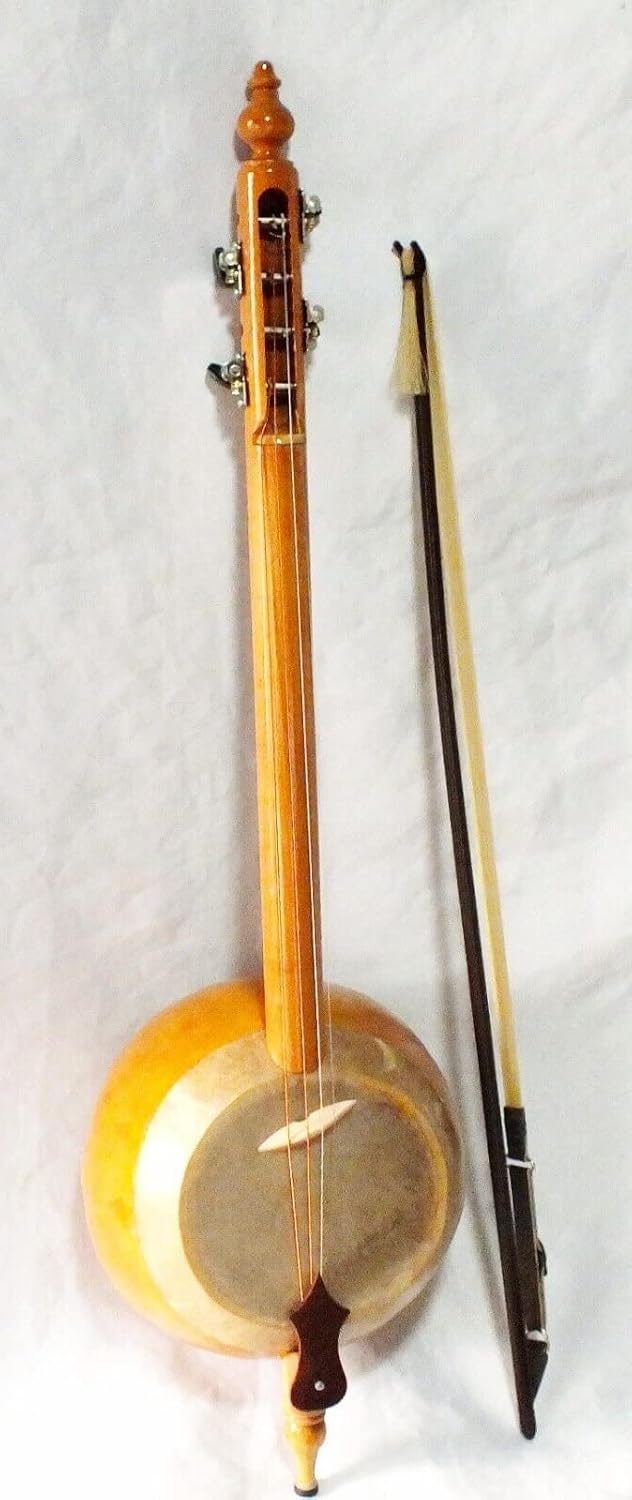 Quality Bass Gourd Kabak Kemane W/A Bow bs2