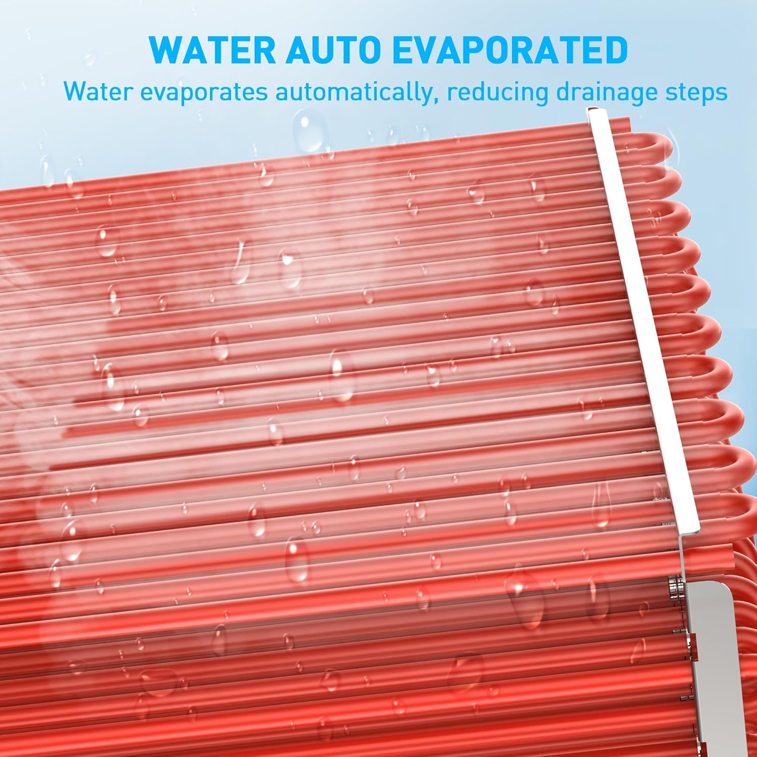 12,000 BTU Portable Air Conditioner Cools Up to 500 Sq.Ft, 3-IN-1 Energy Efficient Portable AC Unit with Remote Control & Installation Kits for Large Room, Campervan, Office, Temporary Space