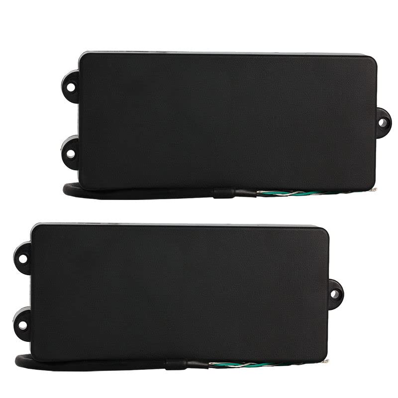 5 String Bass Guitar Pickups for Musicman Electric Bridge Neck Black