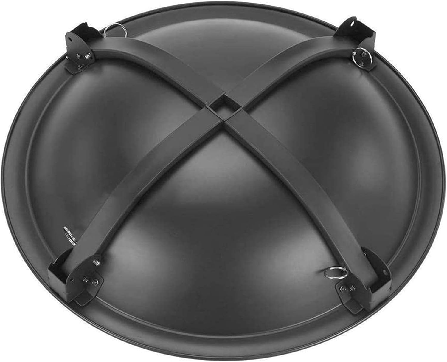 Fire Pits,Garden Outdoor Fire Pits Steel Folding Fire Bowl with Grill & Cover & Poker Camping Fire Pit BBQ Brazier Wood Charcoal Patio Heater