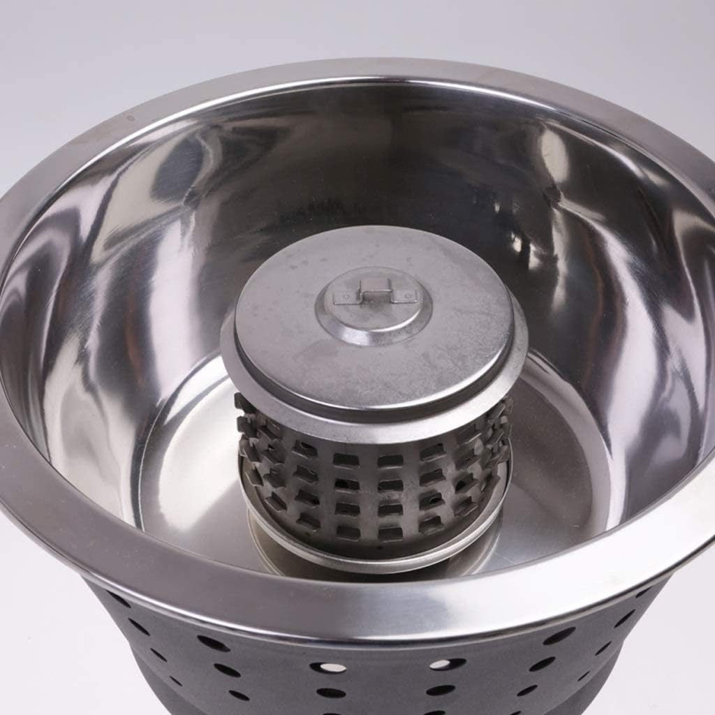 Firepit 13-Inch Outdoor Fire Pit with Mesh Screen Round Metal Wood Burning Bonfire Pit for Outdoor Camping Patio Backyard Garden