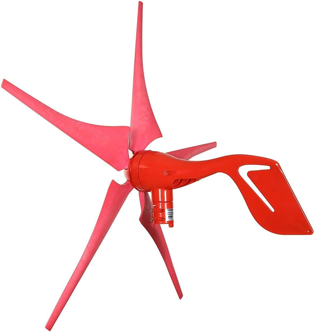 Wind Power Turbines Generator 4000W/5000W 12V 24V 5 Wind Blade Windmill Wind Generator for Household Streetlight +Controller Set