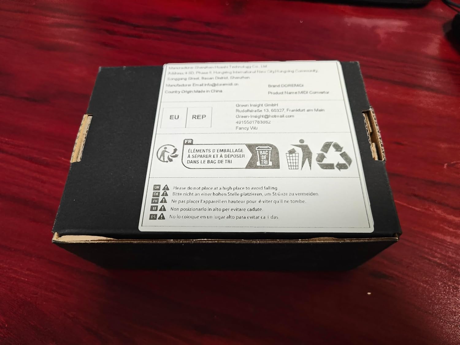 LTC-MIDI Timecode Sync (MTC-20) device to synchronize MIDI timecode and SMPTE LTC timecode MTC-20