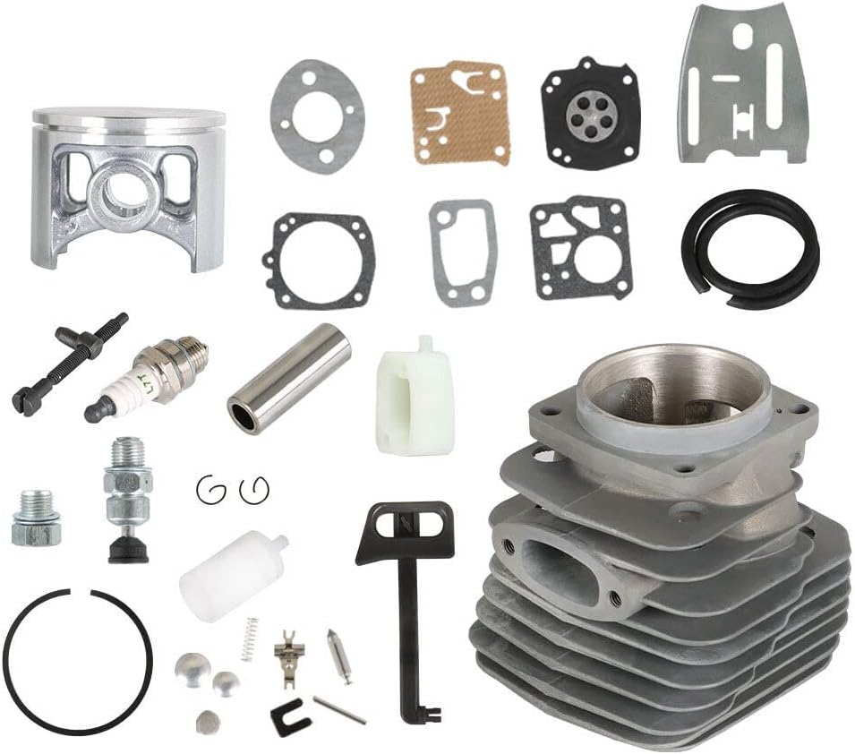 Replace Parts for Machine 503506301 Cylinder Piston 54mm Carb Kit for Husquarna 288XP 181 281 288 Chainsaw