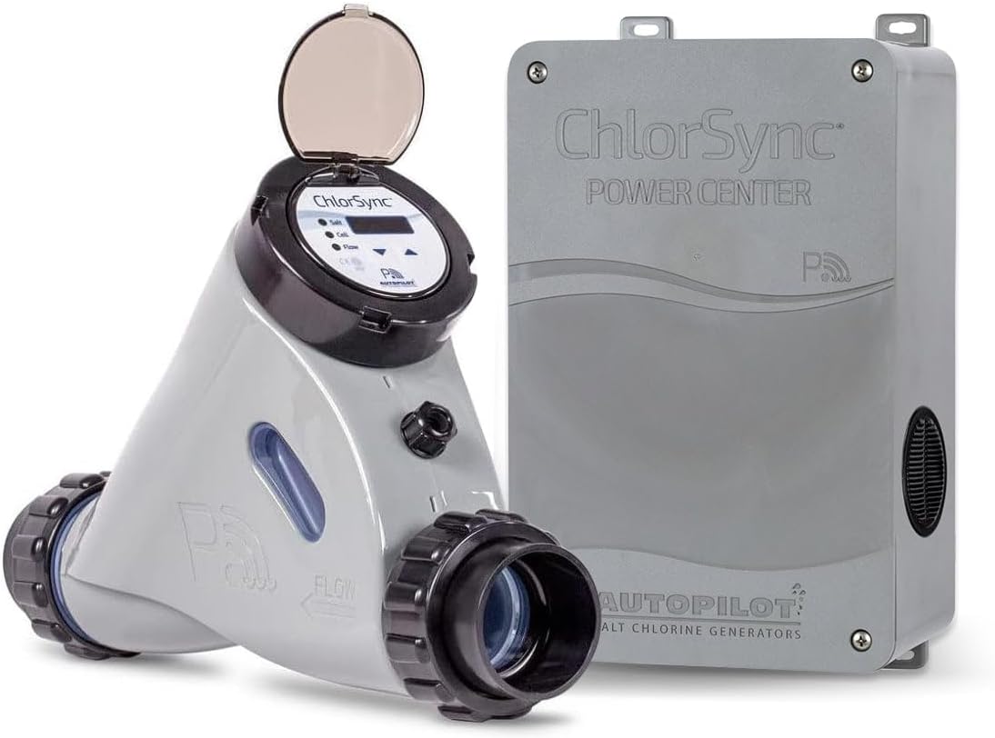 Generic Salt Pool - Chlorine Generator (Up to 50K Gallons), Gray, Item-3-CS50