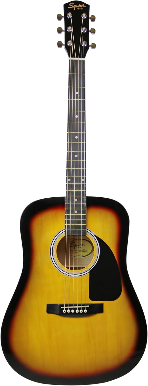 Squier SA-150 Dreadnought Acoustic Guitar, Sunburst