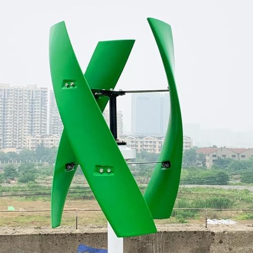 1000W Wind Turbine Generator Kit - 12V/24V/48V Vertical Axis Hybrid Solar & Wind Energy System for Industrial Use - Magnetic Suspension Technology - Eco-Friendly Power Solution