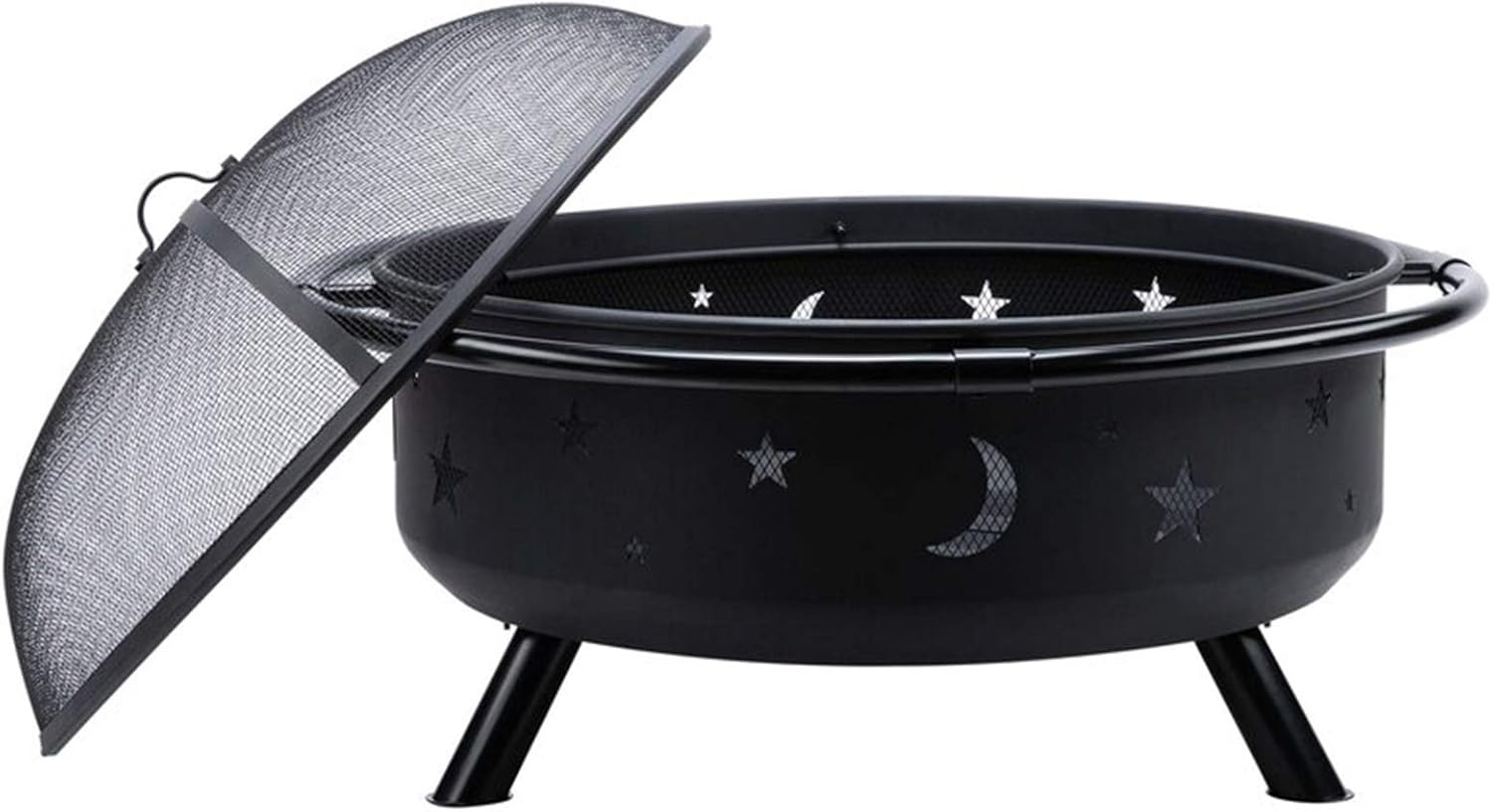 Outdoor Fire Pit Wood Fire Pits Outdoor, European Style Firepit for Outside, for Backyard Terrace Patio (Color : Style 2) (Style 2)