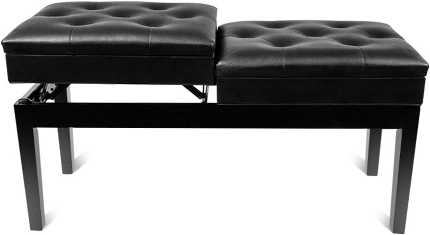 Solid Wood Piano Bench,Keyboard Bench with Storage Compartment for Music Books and Other Accessories