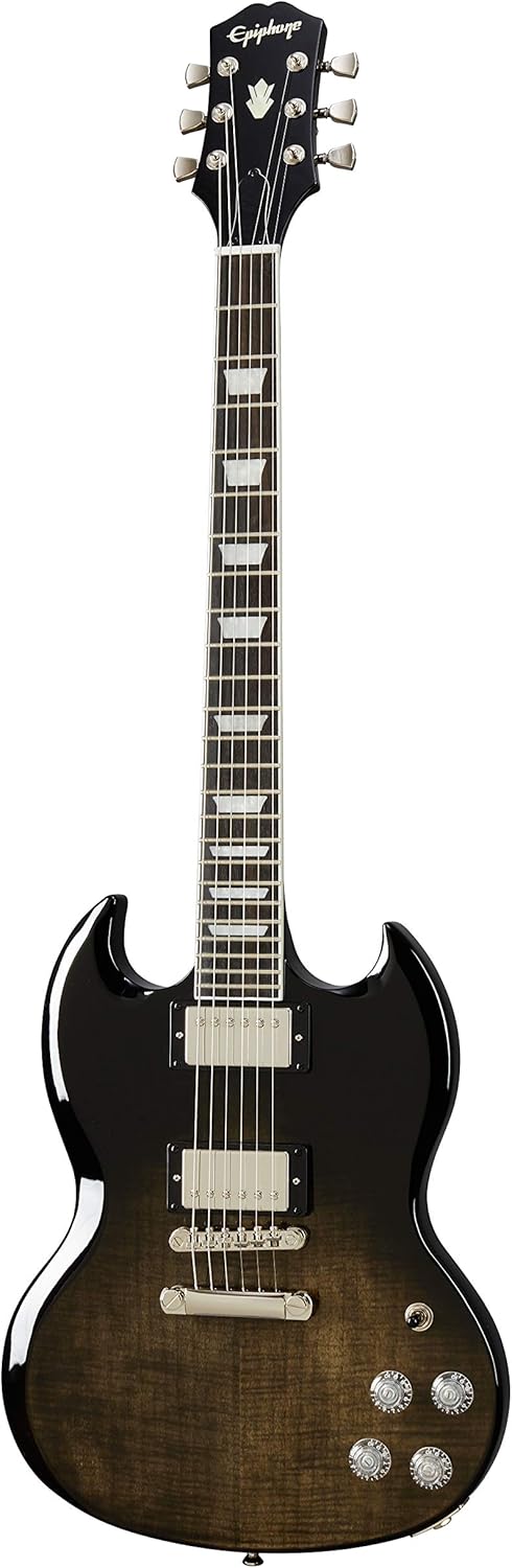 Epiphone SG Modern Figured Electric Guitar Trans Black Fade