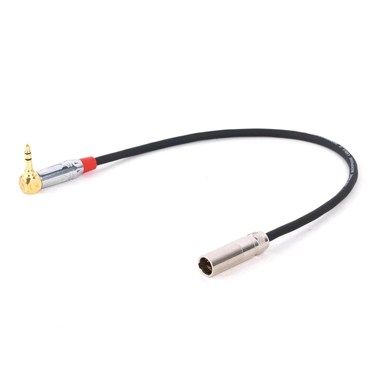 Pro Audio Cable 3.5mm to Mini XLR 3 Pin Male/Female to Stereo Cable for Amplifier Computer Speaker Guitar Mixer Adapter Cable(Black,30M)