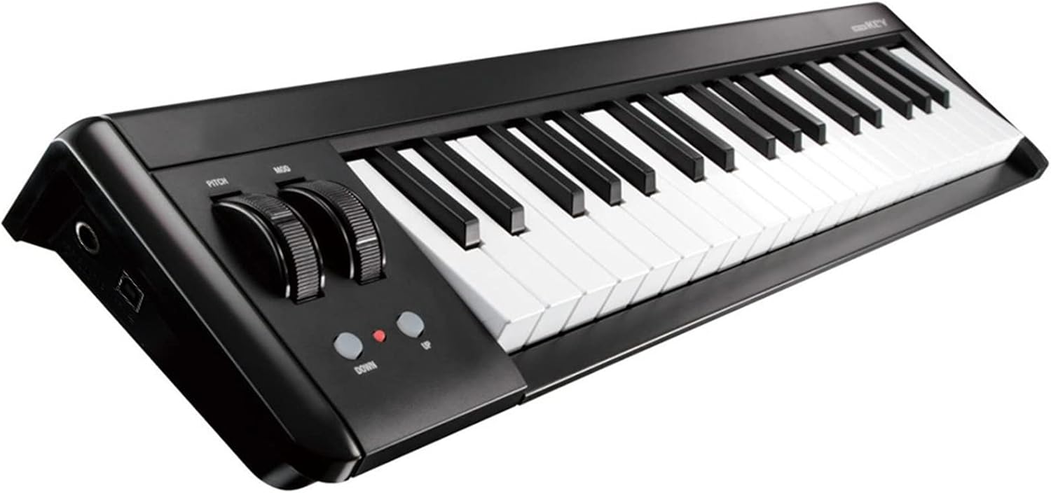 Keyboard Piano 37-Key Compact USB MIDI Keyboard Controller USB