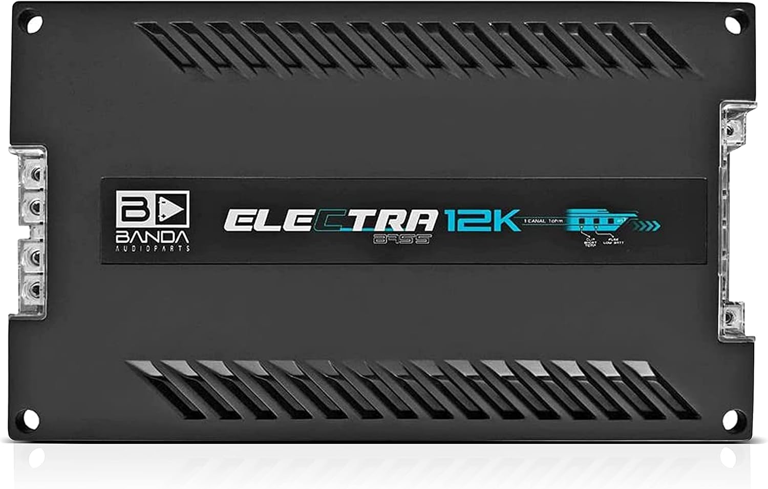 Banda Electra Competition Class High Power Car Audio Bass Amplifier 12000 Watts 1 Ohm Stable (12K1OHM)