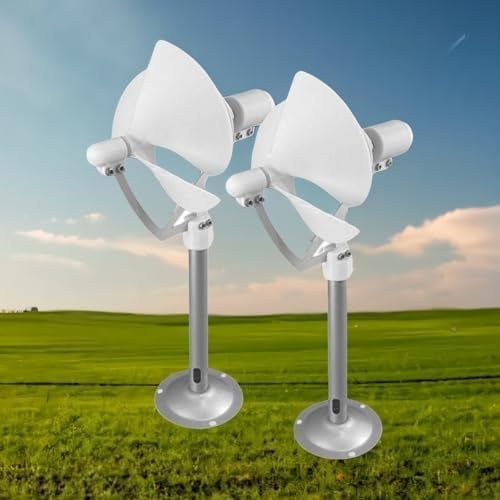 10W Micro Spiral Wind Generator with LED Light Vertical Axis Model Permanent Magnet Generator Wind Turbine DIY Small for Home or Gifts to Friends