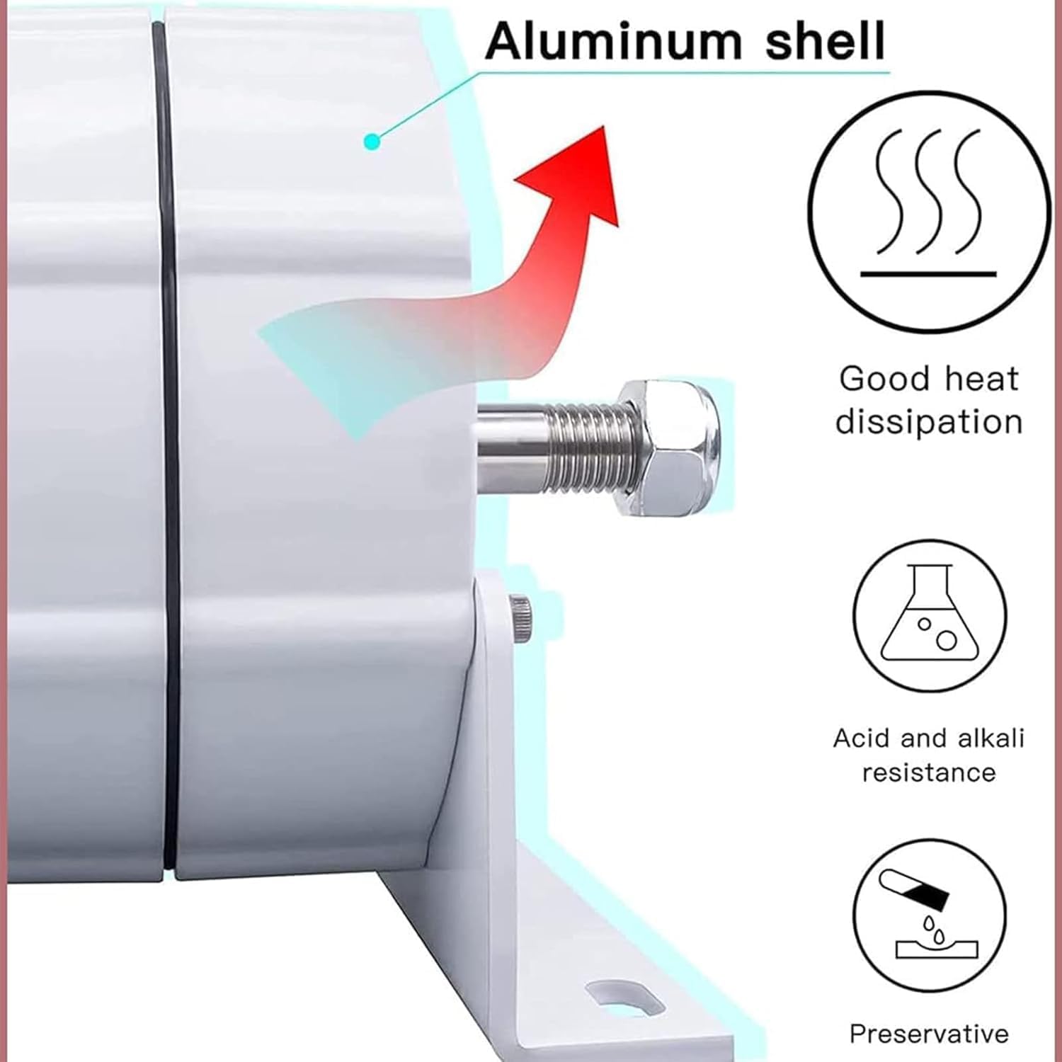 24v,8000W Low RPM Permanent Magnet Generator, 3 Phase Gearless Permanent Magnet Generator AC Alternator Water Wind Turbine