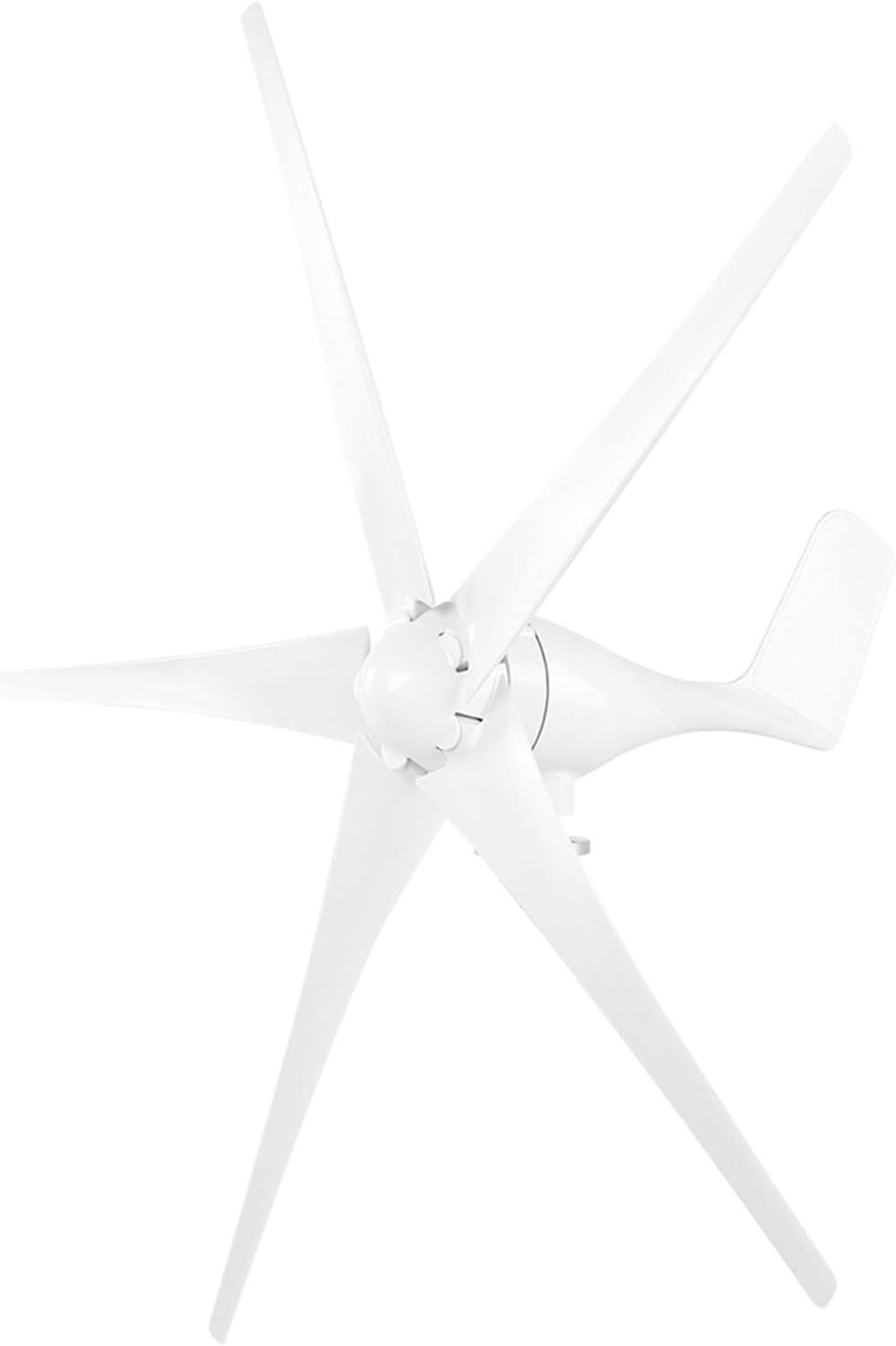 Yunseity Windmill Generator, 5 Blade Wind Generator, 12M / S Beautiful Look Practical 1600W Low Vibration for Boats -4080? (12V)