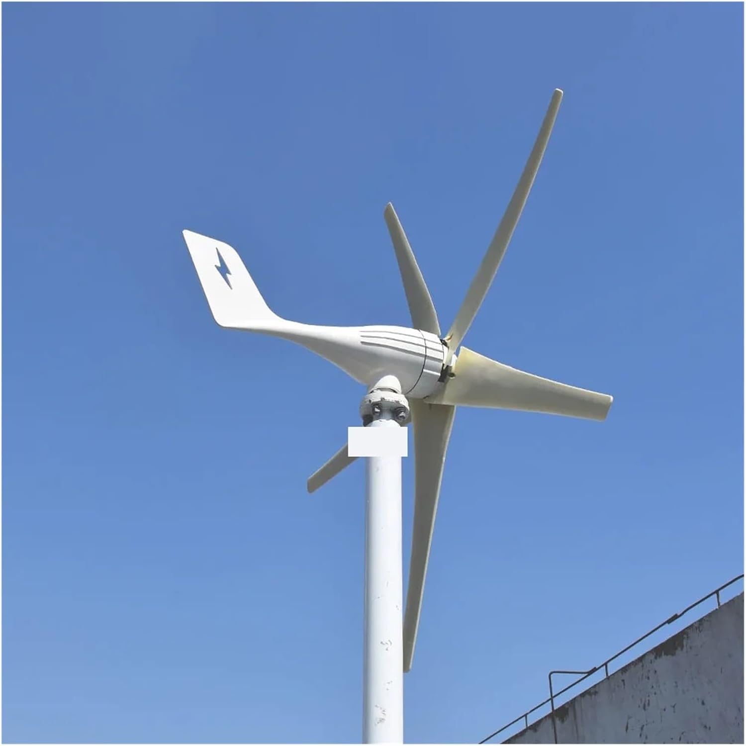 Wind Turbine Generator 3000W 5000W 7000W 12V 24V 48V 3 Blades Horizontal Wind Turbine Power Generator Windmill With MPPT Hybrid Charger Controller Low Starting Speed for Home(Hybrid control,48V_3000W)