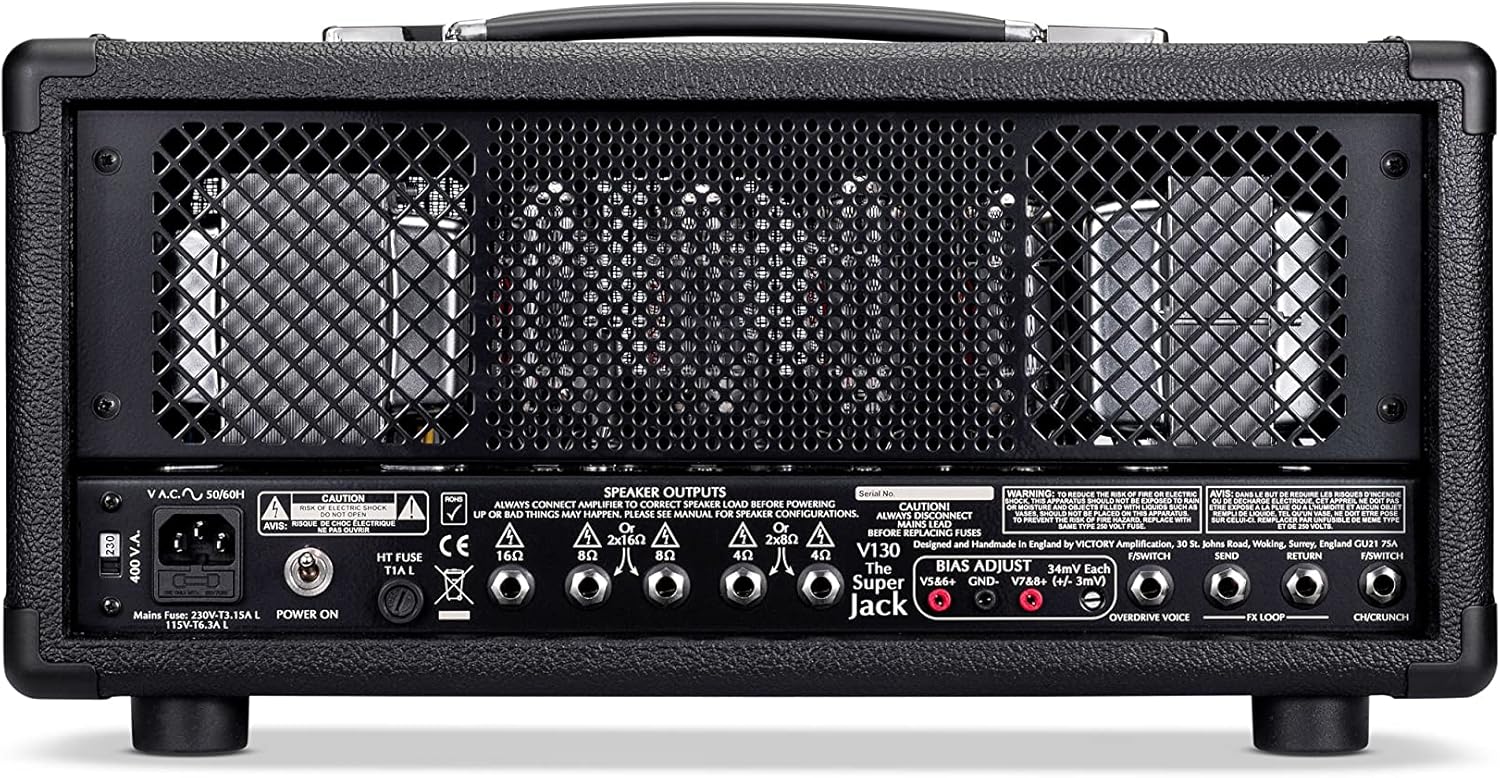Victory Amplification V130 The Super Jack 100-watt Tube Guitar Amp Head