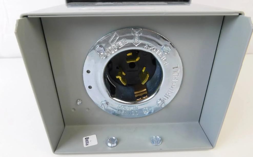 EGSPIB50 - Metallic N3R 50A PWR Inlet Box (1 Unit)