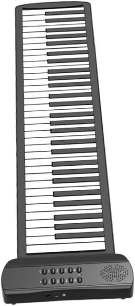 Portable Roll-up Electronic Piano Keys Silicone Keyboard for Beginners Lightweight and Easy to Carry Speaker Durable and Safe Design