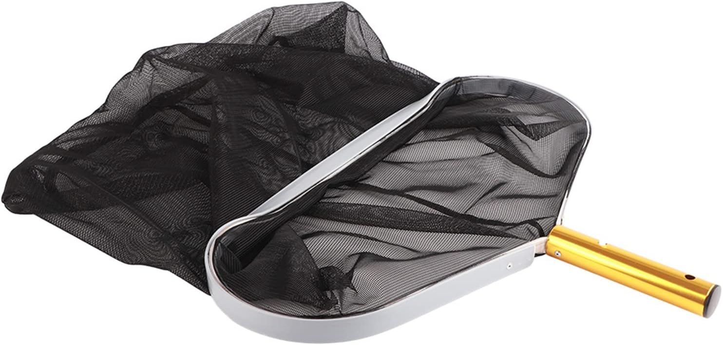 Heavy Duty Swimming Pool Leaf RAKE FINE MESH NET Skimmer Cleaner for Pool Pond Fountain