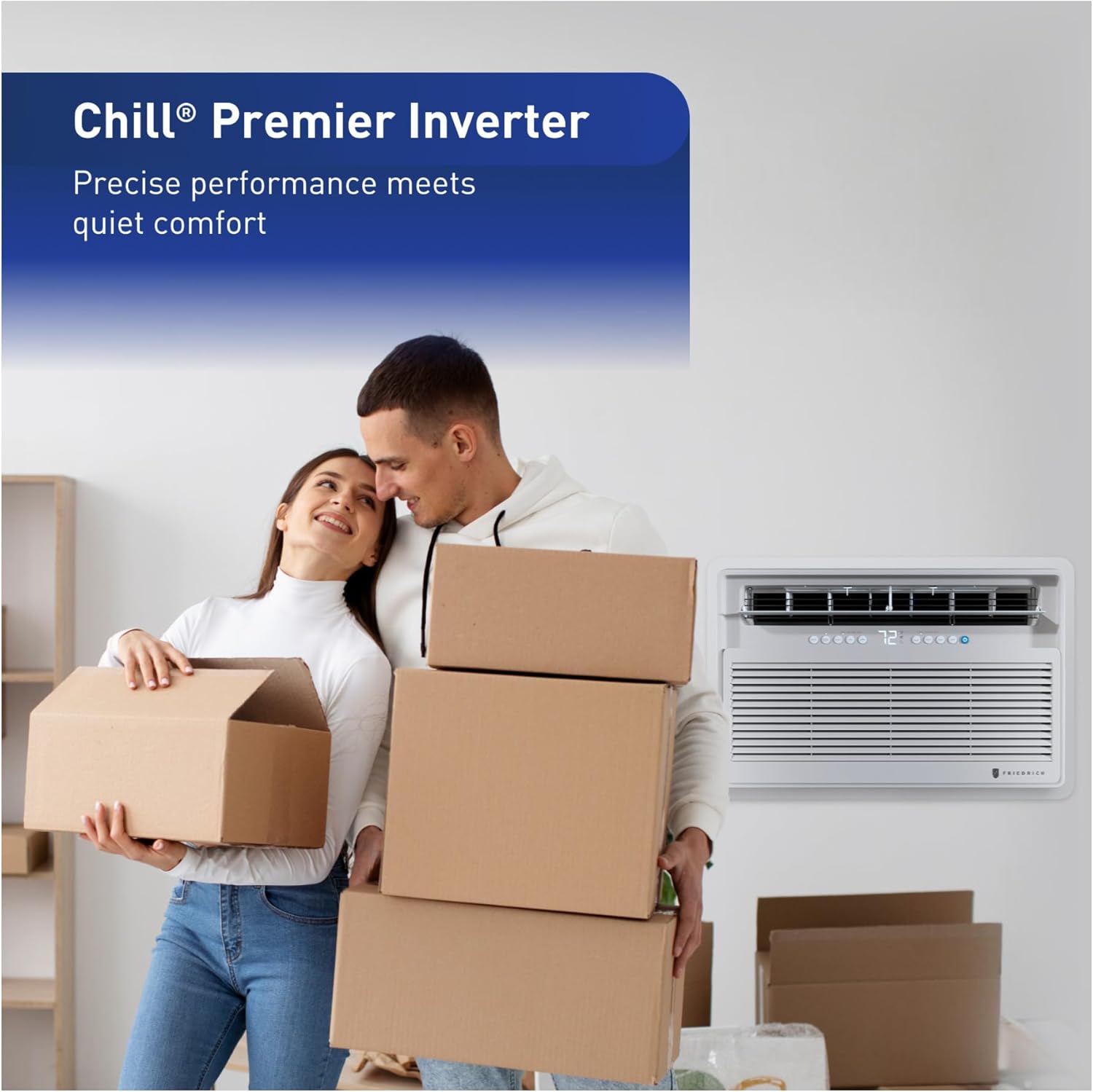 Friedrich Chill Premier Inverter 24,000 BTU 230/208v Cooling Only Window & Wall Unit