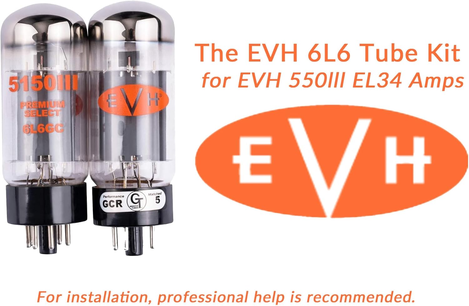 EVH 6L6 Tube Kit Power Tubes