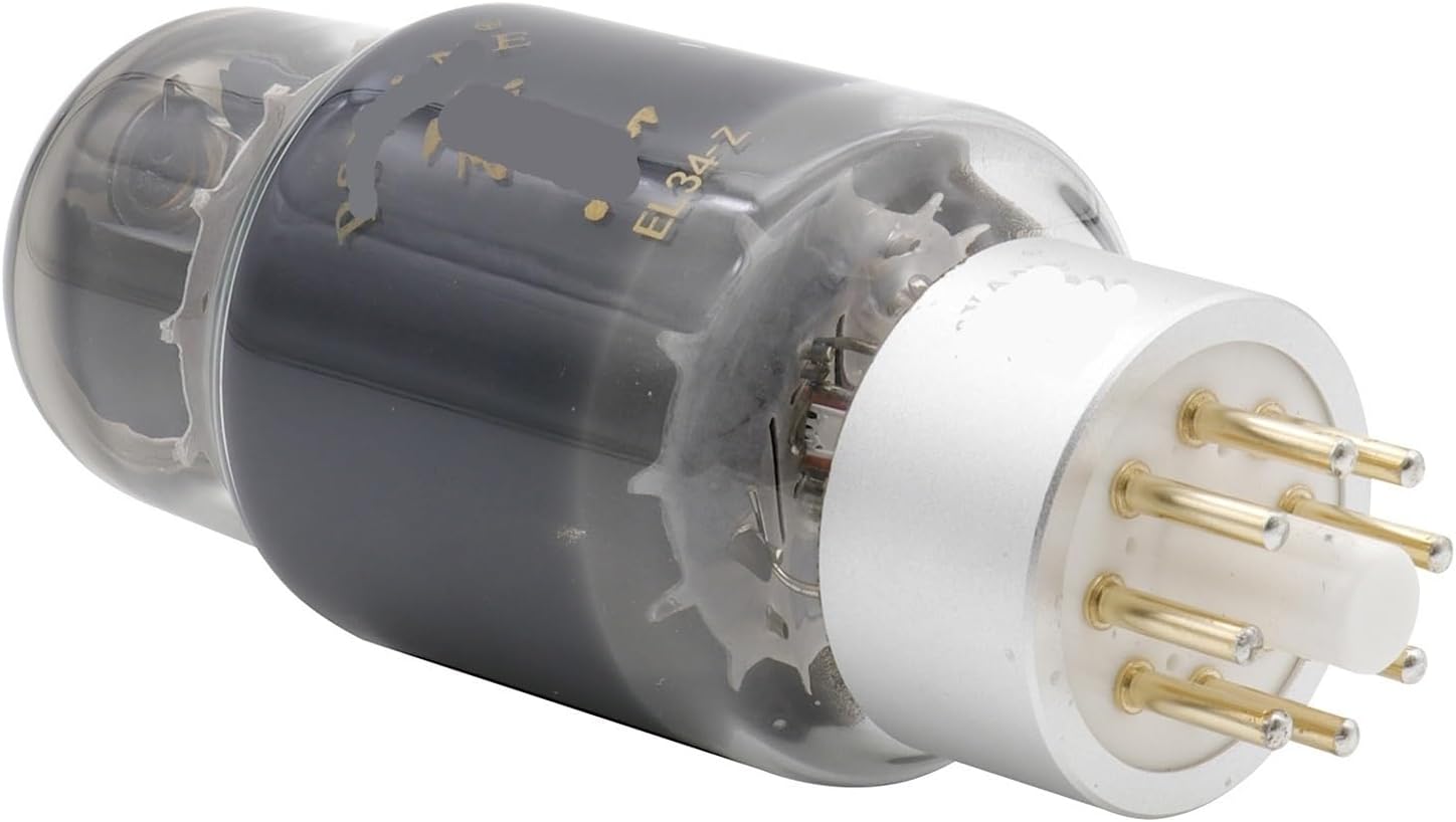 EL34-Z Tube Replaces 6P3P 6L6 EL34 EL34C 6CA7 HiFi Tube Audio Amplifier DIY Matching(EL34-Z-1PC)
