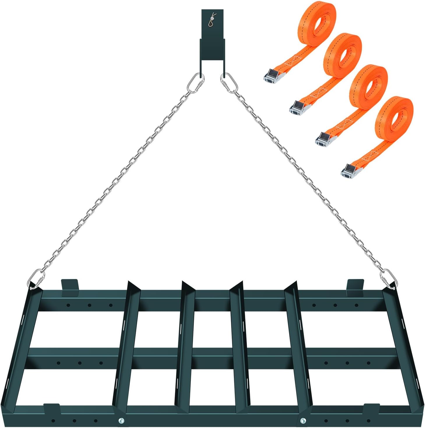 4FT Drag Harrow Driveway Grader, Heavy Duty Driveway Drag with 48