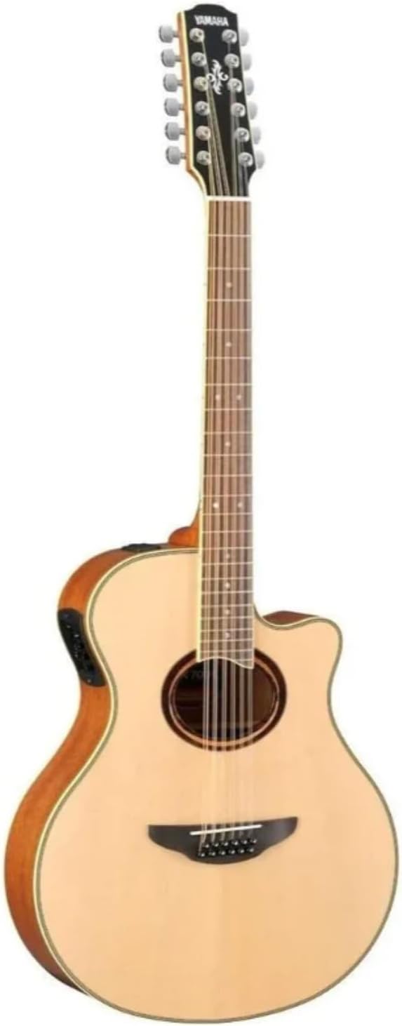Yamaha APX700II-12 12-String Thinline Cutaway Acoustic-Electric Guitar - Natural