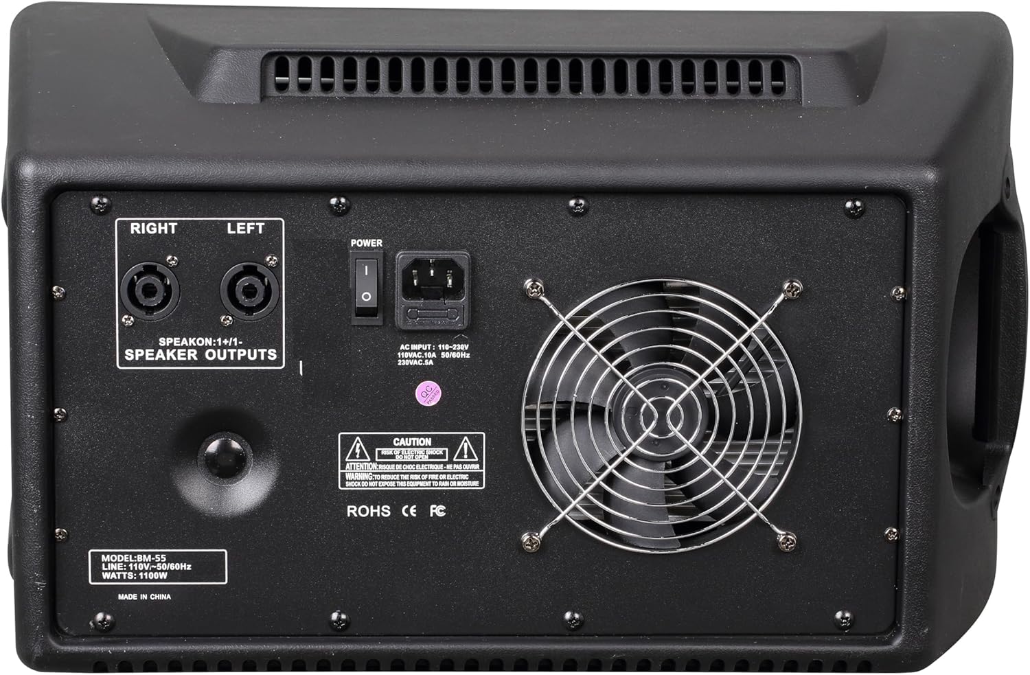 GTD Audio 8 Channel Professional Audio Powered Mixer Power Amp DJ Amplifier, USB, EQ, Effect