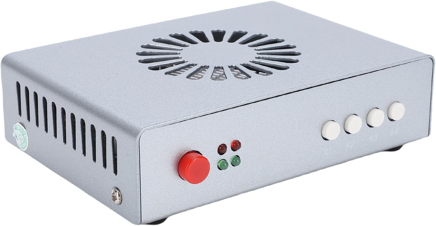 Yunseity HDMI Synthesizer, DMA Fuser Combiner Display Overlay Adapter, Dual Signal Input HD Multimedia Interface Synthesizer Hardware Kit for Financial Trading Rooms