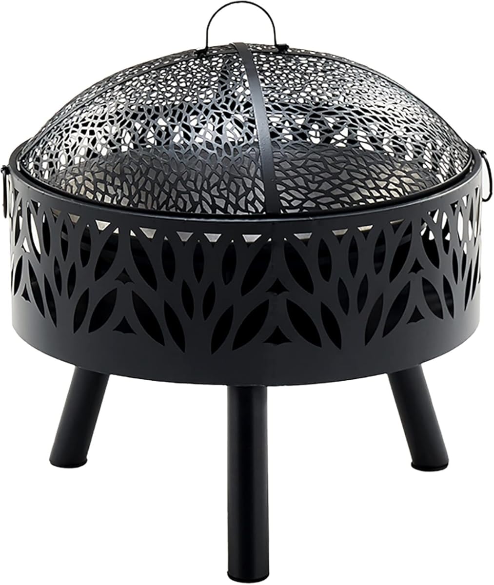 Outdoor Fire Pits, Portable Smokeless Fire Pit,Indoor Heating Stove, Home Charcoal Stove charcoalbarbecue Grill, for Campfire, Cooking, BBQ on Patio Deck Backyard and Beach