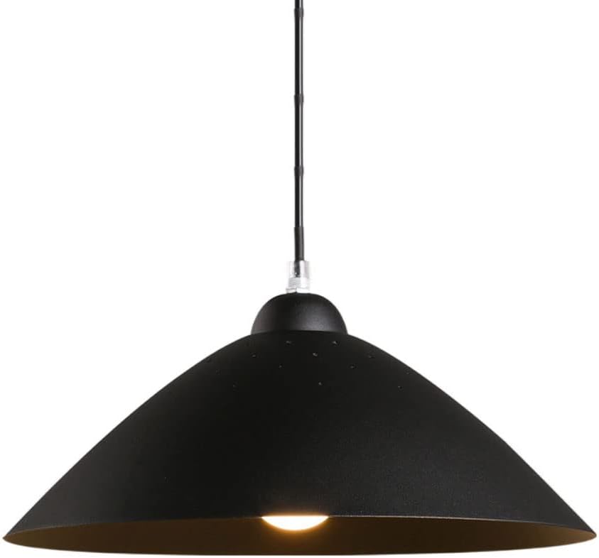 Creative Hollow Pendant Lamp Shade LED Screw Single-Head Chandelier Modern Style Wrought Iron Hanging Light Living Room Bedroom Dining Table Lighting Fixtures