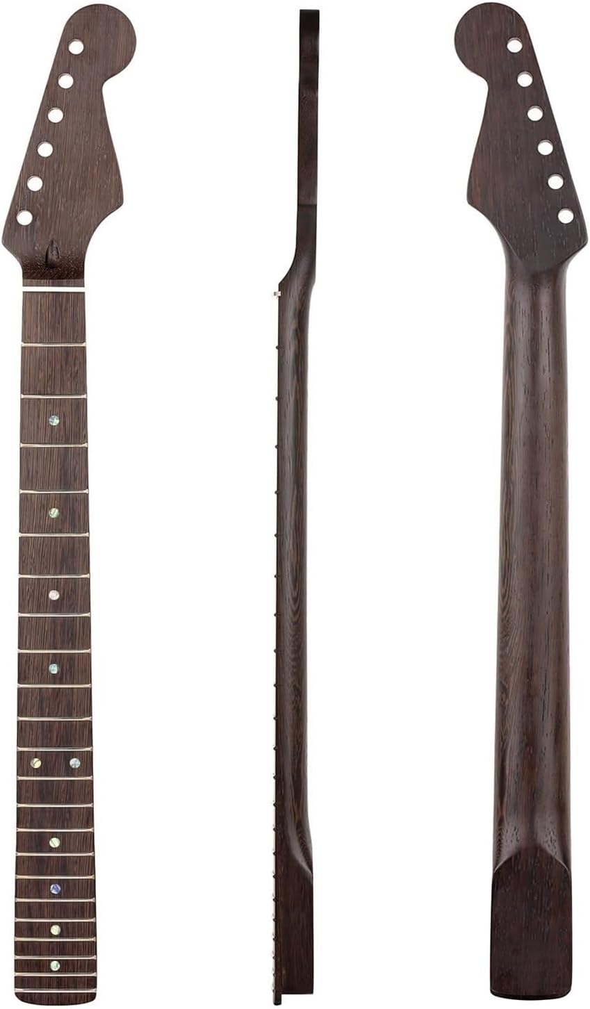 22-Fret Wenge Electric Guitar Neck for ST-Style Guitars - Product Details
