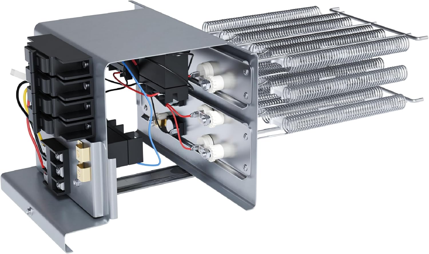 Cooper & Hunter 10kW Electric Auxiliary Heater – Compatible with R454B Refrigerant Multi-Position Air Handler – Adds Supplemental Heating Power