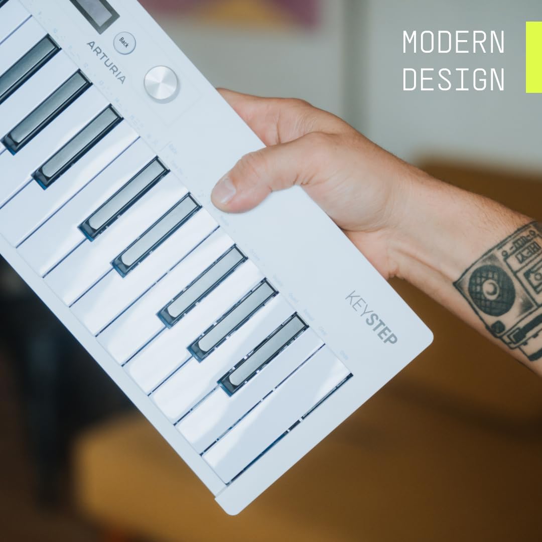 Arturia KeyStep mk2, 32-Key Controller & Sequencer USB/MIDI/CV Keyboard Controller