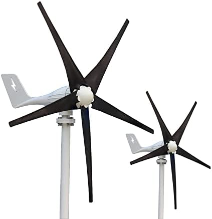 8000W 12V/24V 5 Blade Wind Turbines Generator Efficient Wind Turbines Horizontal Home Power Windmill Energy Turbines Charge