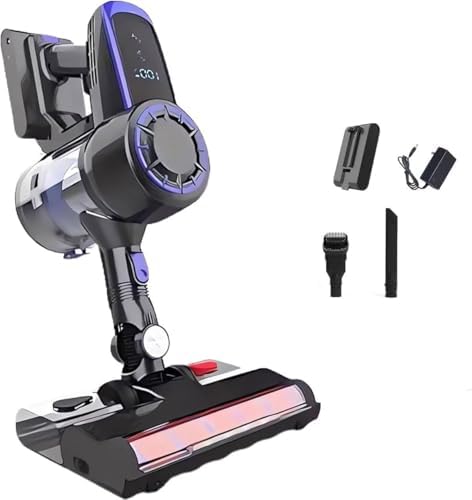 Cordless Electric Billiard Table Cloth Cleaner, 22kPa Suction Power, LED Display, 2-Speed Settings, Rechargeable 2200mAh, Ideal for Pool Table Maintenance, Blue