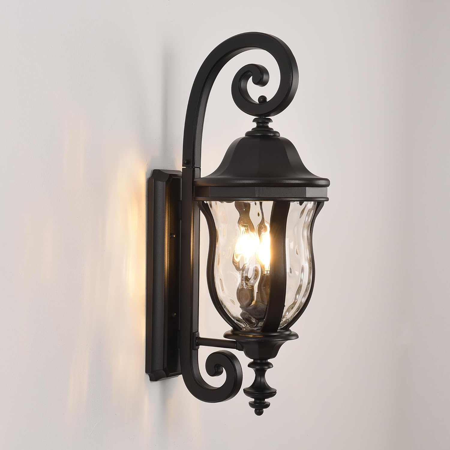 Black Exterior Wall Sconces, 28