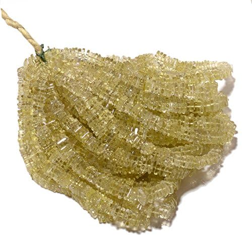 16 inches full 3 strands - finest square heishi beads, size 6 mm