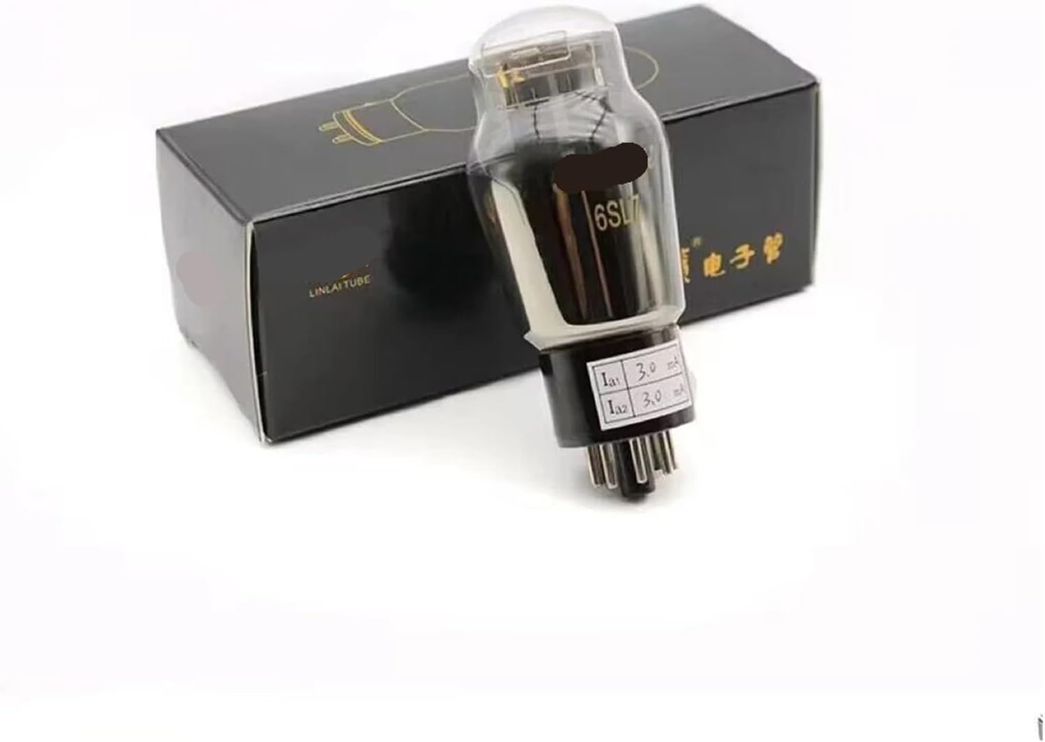 6SL7 Vacuum Tube Replaces 6SL7 6N9P ECC33 Tube for Precise Matching of Audio Amplifier parameters(2 pcs)