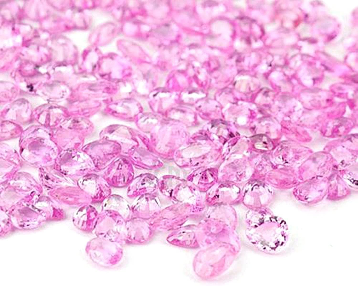 5ct Lot of A+ Quality Natural Pink Sapphire Gemstone 5x4mm - 4X3mm Oval & Pears Faceted Mix GemMartUSA loose Gemstone (PS-60001)