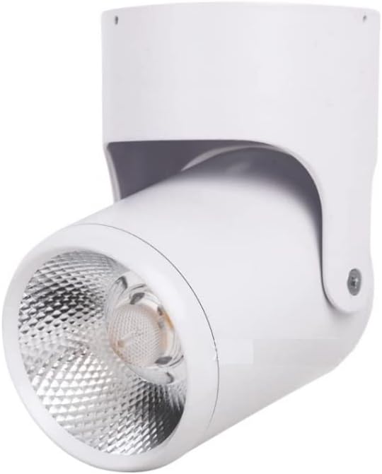 5pcs/lot AC85-265V 12w LED COB IP65 Wall Lights Counter Lights Ceiling Lights Track Lights Waterproof IP65 (Color : White, Size : White)