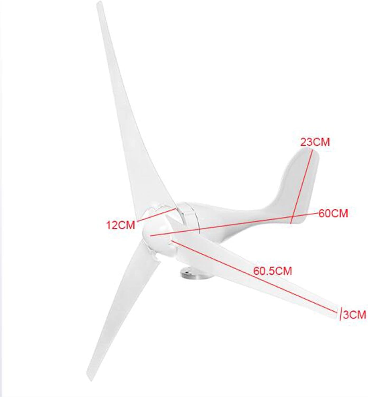 3000W High Efficiency Wind Turbine Off Grid System 12V 24V 48V Output Voltage 220V 230V 240V Home Appliance Power Supply System