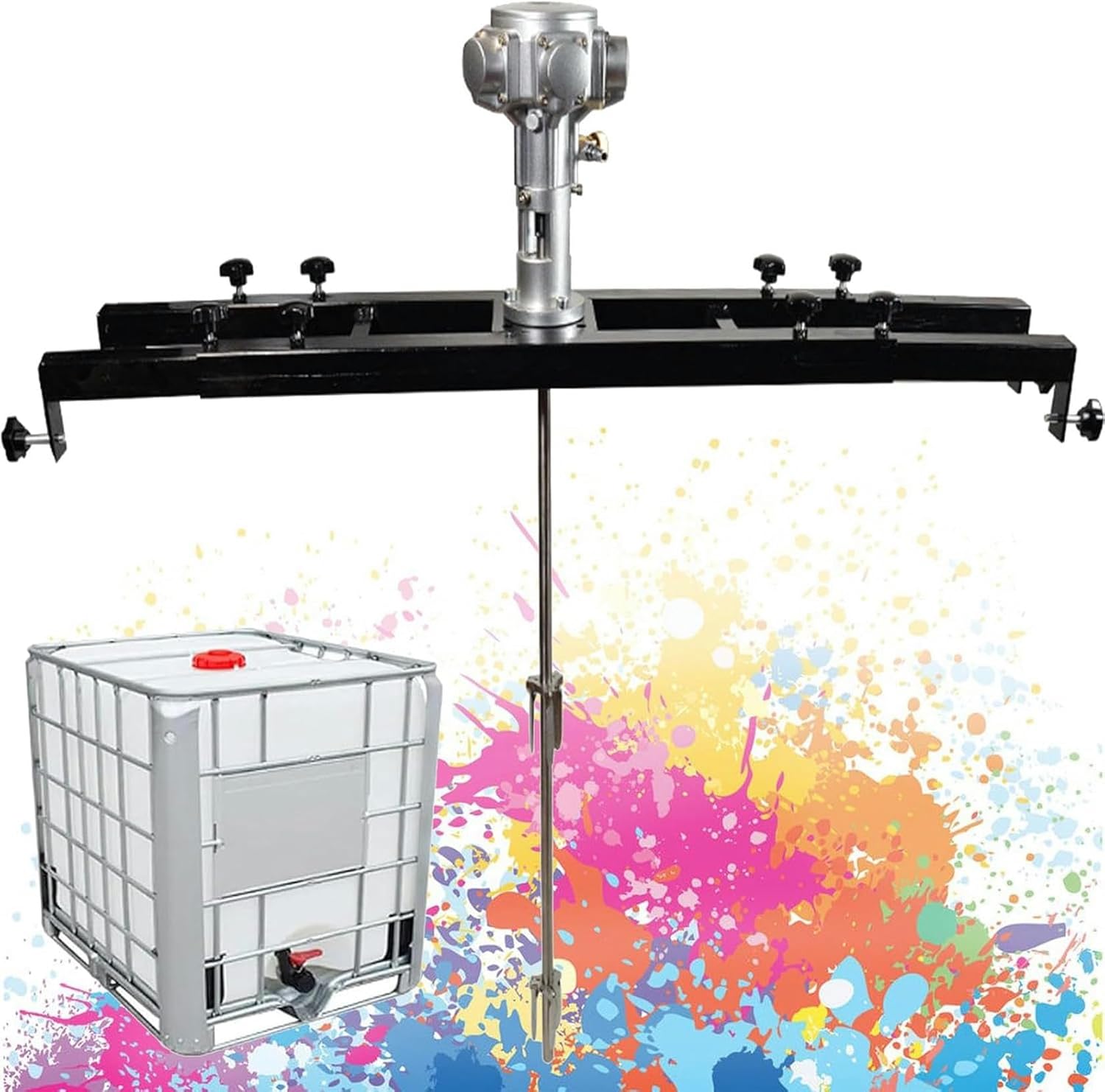 Pneumatic Paint Mixer Paint Stirring Machine, Air Agitator, Pneumatic Bracket Mixer, Agitator Paint Mix Tool, Commercial Pneumatic Mixer~/