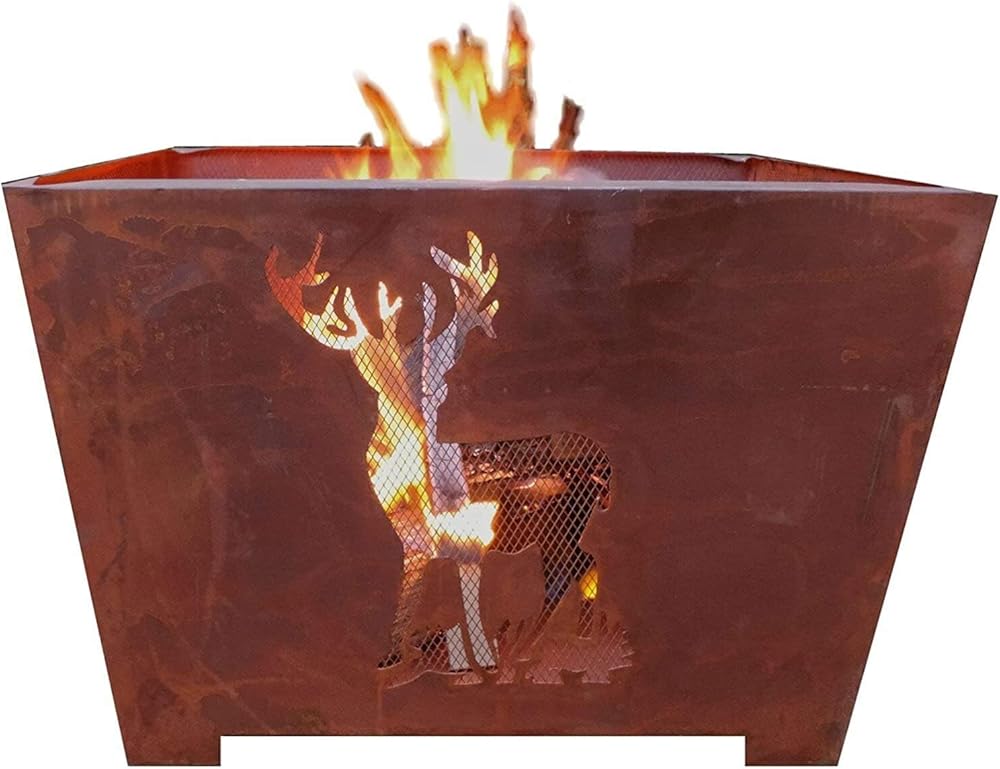 Esschert Design Nature Scene Fire Basket